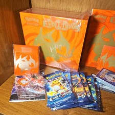 Pokemon Evolutions Charizard Empty ETB Storage Box  No Hits- Opened Packs picture