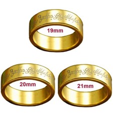 2026 3PCS Magic Strong Magnetic PK Rings with Carvings Tricks Props-US 9/10/11 picture