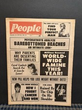 1974 Sept 22nd Modern People Newspaper, Tom Jones, Carol Lynley (VRN10D) picture