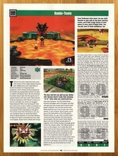 2000 Banjo Tooie Nintendo 64 N64 REVIEW Vintage Print Ad/Poster Video Game Art picture