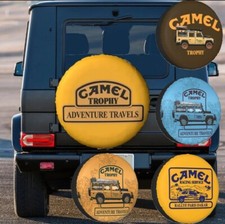 Camel Tire Protection Cover 4X4 Spare Wheel Rallye Paris Dakar picture