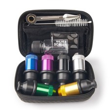 6 Pc Sneak a Toke Mini One Hitter Metal Tobacco Portable Smoking Pipe With Tools picture