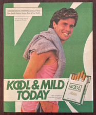 1988 Kool Milds Cigarettes Vintage Print Ad picture