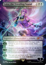 Luka, the Traveling Sound - Liliana of the Dark Realms (Rainbow Foil) [Secret L picture