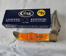 2004 Case XX 17075 Orange Peel 61265LC Mid Folding Hunter Limited 1/3000 picture