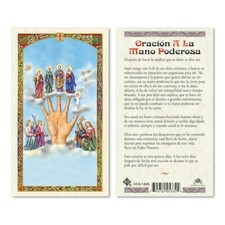Oración A La Mano Poderosa tarjeta laminada picture
