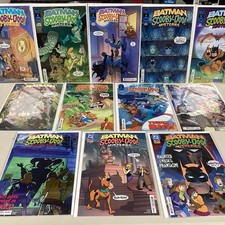 BATMAN SCOOBY-DOO MYSTERIES 1-12 Comic Run FULL SET 1ST PRINT NM/UNREAD DC 2024 picture