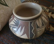 Lillian Namingha Hopi Pottery Corn Clan Signed picture