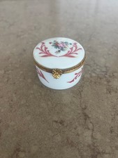 Vintage Mini Trinket Jewel Porcelain Malbec France Limoges 2