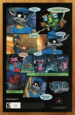2004 Sly Cooper 2 Band of Thieves PS2 Playstation 2 Print Ad/Poster Official Art picture