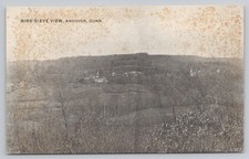 Birdseye View, Andover, Connecticut CT DB UNP Postcard picture