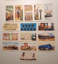 1938 Wills's Cigarettes Lot of 15 Railway Equipment Cards picture