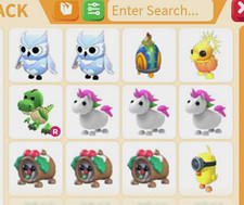 Adopt Me Roblox Pets & Eggs Legendary Digital Inventory - Rideable Flyable Neon picture