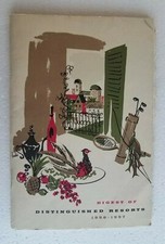 Vintage Brochure Booklet Digest Of Distinguished Resorts 1956 - 1957 picture