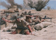 Paratroopers: Lightning at El Alamein Postcard/Postcard, 1942 (D. Pentland) picture