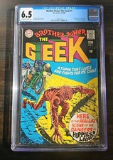 DC Comics 1968 Joe Simon's 1st Appearance - Brother Power the Geek #1 CGC 6.5 picture