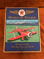 2004 Wings of Texaco Staggerwing 1939 Beechcraft D17S Die-Cast Coin Bank picture