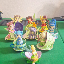 The Hamilton Collection Tiny Treasures Teacup Tinker Bell Fairy Figurine Set picture
