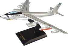 USAF Boeing B-47 Stratojet Bomber Black Base Desk Top 1/100 Model SC Airplane picture