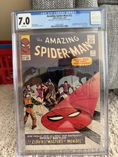 Mvl Amazing Spider-Man #22 CGC 7.0 (1965) Ditko Cover / Lee 1st Princess Python picture