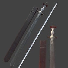Battle Ready Vintage Wootz Steel Blade , Punjabi Indian Traditional Khanda Sword picture