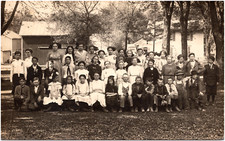 Shannon School Children in Wilkes-Barre Pennsylvania PA 1914 RPPC Postcards x2 picture