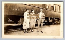 C.1920 UT UTAH WAHSATCH TRAIN RAILWAY, PEOPLE PHOTO F26 picture