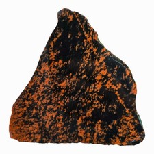 Tiger Tail Obsidian Slab – Rare Old Stock from Glass Butte, Oregon for Lapidary picture