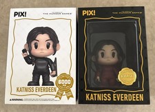 THRILLJOY PIX The Hunger Games KATNISS EVERDEEN CHASE Vinyl Figure RED OUTFIT picture