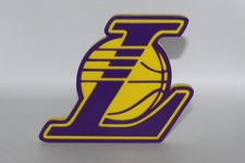 Los Angels Lakers 3D printed Logo Sign Wall Desk Shelf Art picture