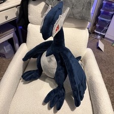 Pokémon Shadow Lugia Custom Handmade 24” Plushie picture
