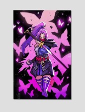 Psylocke X-Men Mutant Ninja Premium Giclee Print Poster 11