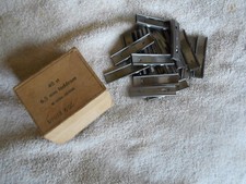 10 original swedish model 1896 1894 1938 mauser 6.5x55 stripper clips 5 rd NOS picture