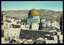 Photo:Jerusalem Palestine 1900s Dome of the Rock Western Wall Wailing Wall picture
