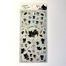 San-x Neko no Ensoukai Kutusita Nyanko Sticker Sheet picture