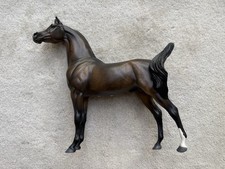 STUNNING Custom Factory? Swish Tail Bay Peter Stone Arabian Matte Roaning Kara picture