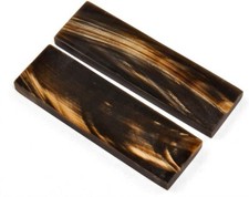 2 Buffalo Horn Scales Various Choices Sizes Knife Bow Handle Material Gun Grips picture