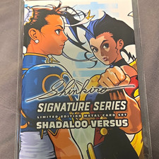 UDON Street Fighter Shinkiro Shadaloo-Versus LE Metal 4-Card Set picture