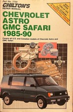 Chilton's Repair Manual Chevrolet Astro GMC Safari 1985-90 picture