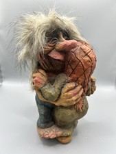 Vintage Nyform 8 Inch Troll Dancing Couple Made In Norway Collectible picture