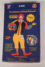 1996 McDonalds - McDonaldland 500 - (New/Sealed) Card Box w/Inserts picture