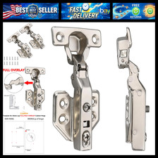 4-Pack Frameless Soft Close 26mm Cup Cabinet Hinges picture