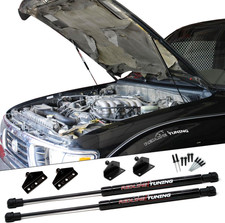 Hood Quicklift Plus System for Toyota Tacoma 1995-2004 - All Black Components picture