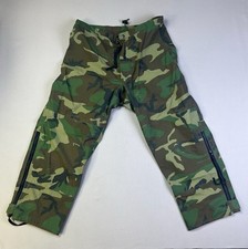 Vintage USGI Military Gore-Tex Trousers M81 Woodland Camouflage Goretex  MED-REG picture