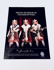 Burger King Jonas Brothers The King 2009 Vtg Fast Food Print Ad picture