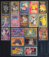 LOT of 18 Vintage Pokémon stickers Late 1990s/ Early 2000s MINT Condition picture