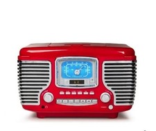 Crosley Corsair Radio with Bluetooth - Red CR612B-RE picture