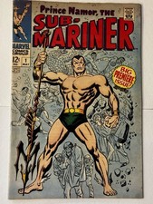 Sub- Mariner #1 (1968 Marvel) Big Premier Issue Namor First Solo Comic picture