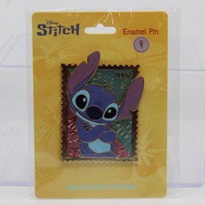 B5 Disney PALM Pink A La Mode LE 400 Pin Royal Stamp Series Stitch picture