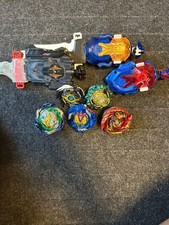 Takara Tomy Beyblade Burst Top and Launcher Lot Used Collectible 15+ picture